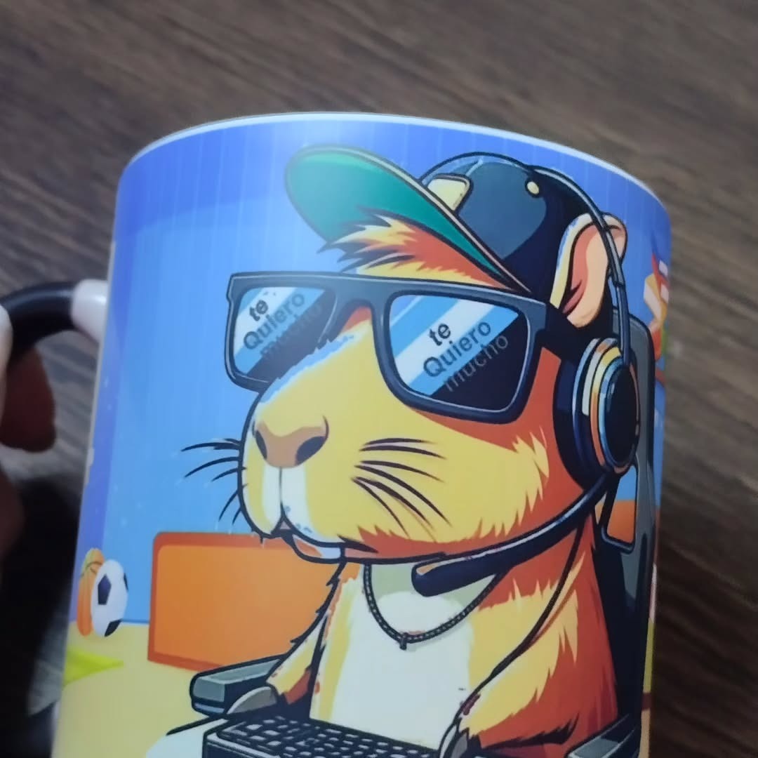 Tazas mágicas (negro mate)